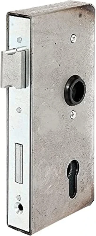 Alberts 413408 Lock Box with Galvanised Lock Steel Backset 55 mm 185 x 90 x 30 mm