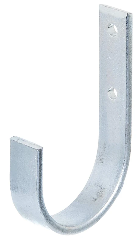 Alberts 856229 Wall Hooks | Available in Different Designs | Curved | electrogalvanised Blue | 110 x 60 mm | Set of 10