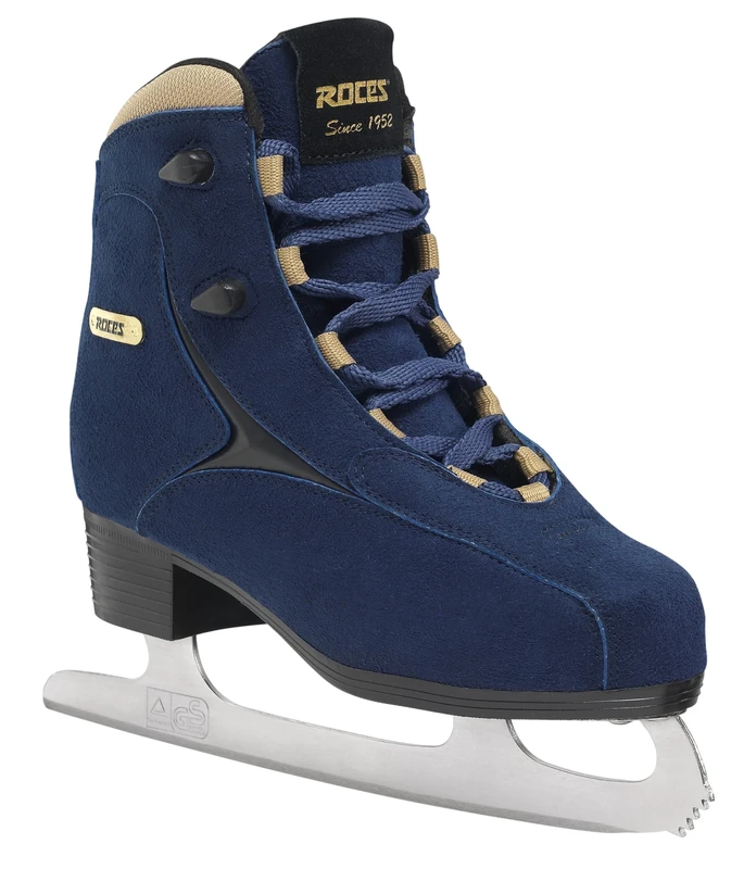 Roces Caje Womens Ice Skates - Blue (Blue Gold),4 UK (38 EU)