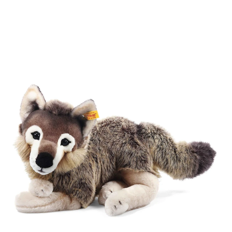 Steiff Snorry Dangling Wolf (Grey/Brown) 40 cm - 069284