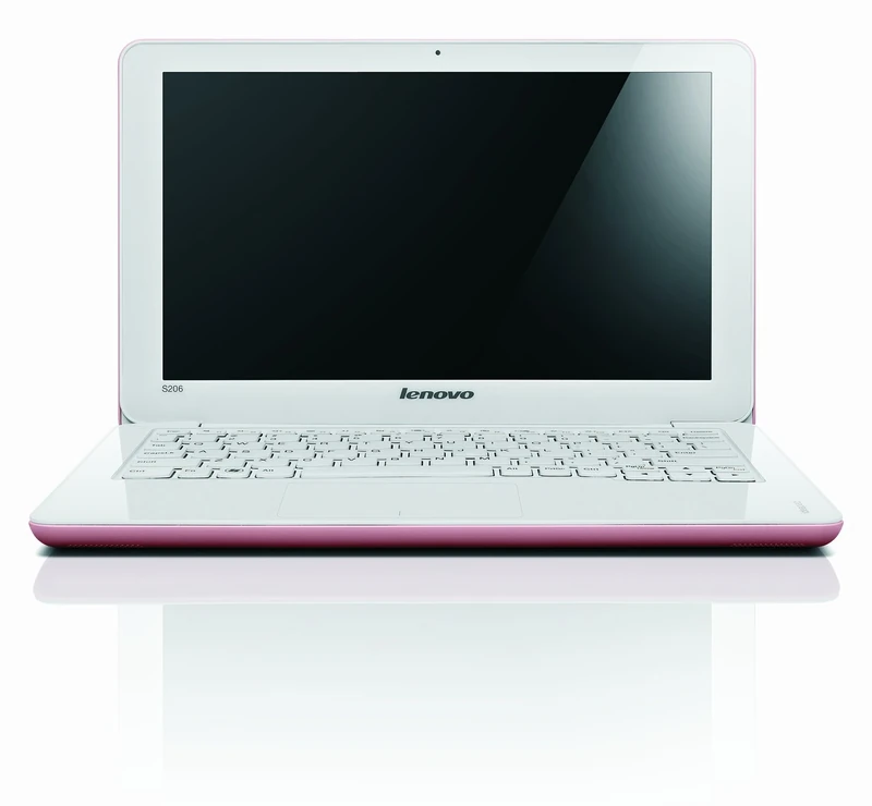 Lenovo Ideapad S206 11.6 inch laptop - Pink (AMD Dual Core C50M 1GHz, 2Gb RAM, 320Gb HDD, WLAN, BT, Webcam, Integrated Graphics, Windows 7 Home Premium)