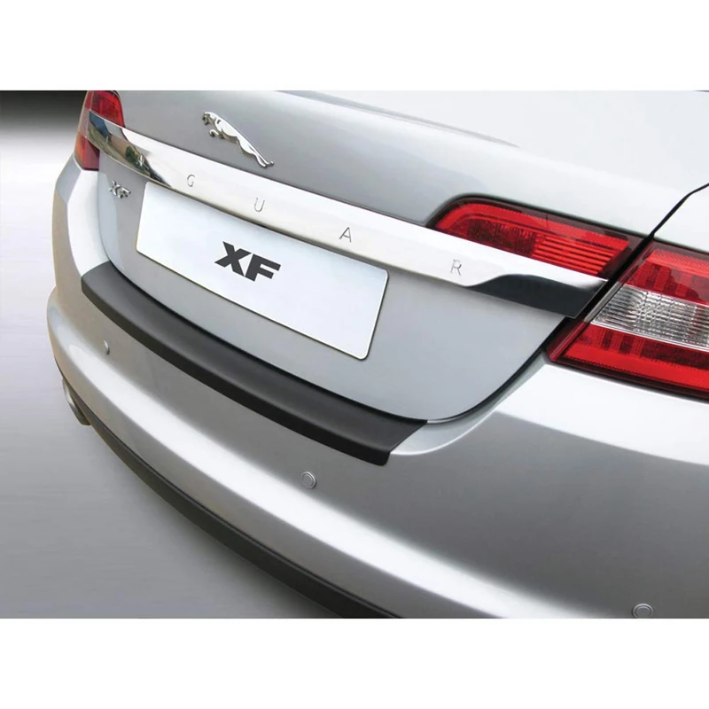 RGM ABS Rear bumper protector compatible with Jaguar XF 2007- Black