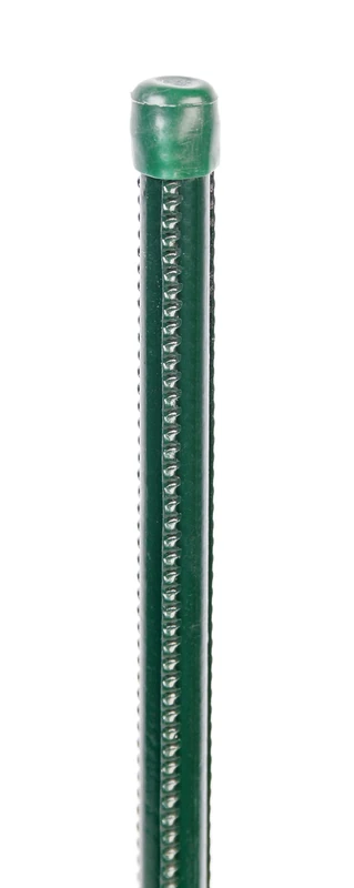 Universal Ground Stake with Ribbed Surface Green Plastic Coating 9-10/1,250 mm