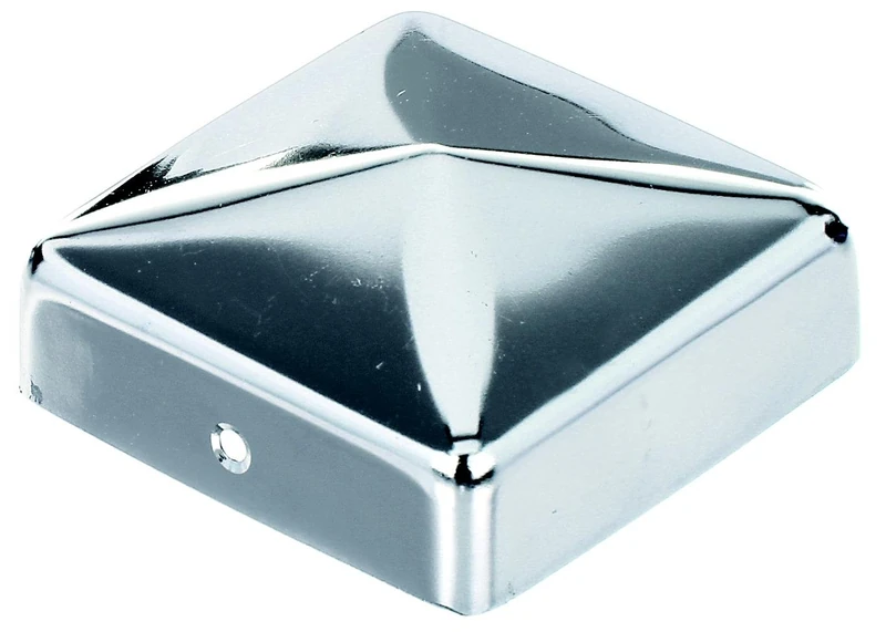 Post Cap for Wooden Posts Flat Shape 70 x 70 mm / 10 STK. Material: Edelstahl