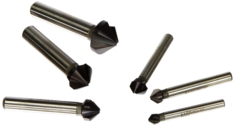 Ruko A102156F Countersink and De-Burring Countersink Set Titanium