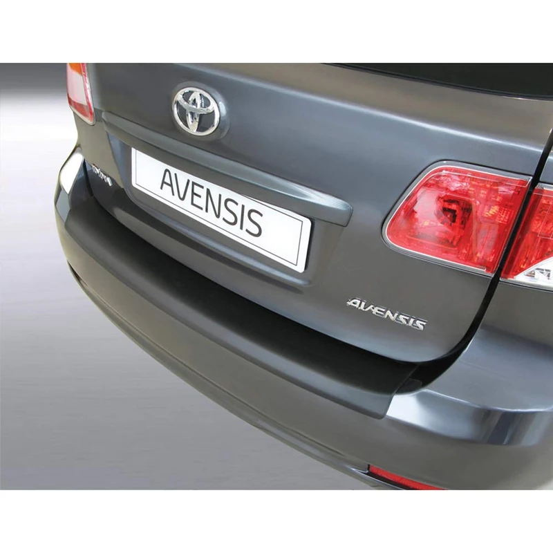RGM ABS Rear bumper protector compatible with Toyota Avensis Kombi 2009-2011 Black