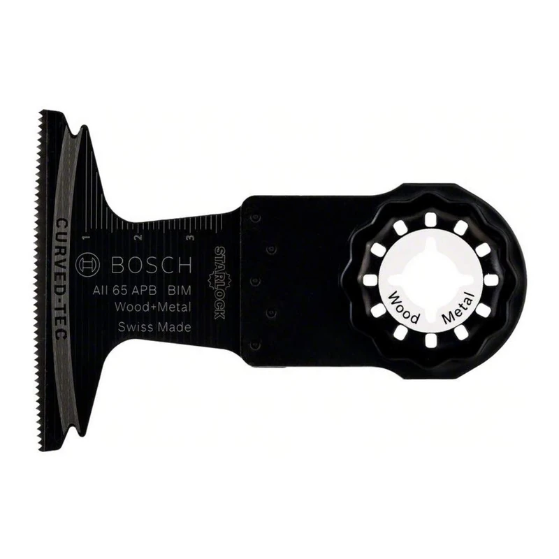 Bosch Professional 1x AII 65 APB Plunge Cut Saw Blades (for Wood with nails, Metal sandwich, Immersion depth 40 mm, Accessory Multitool)