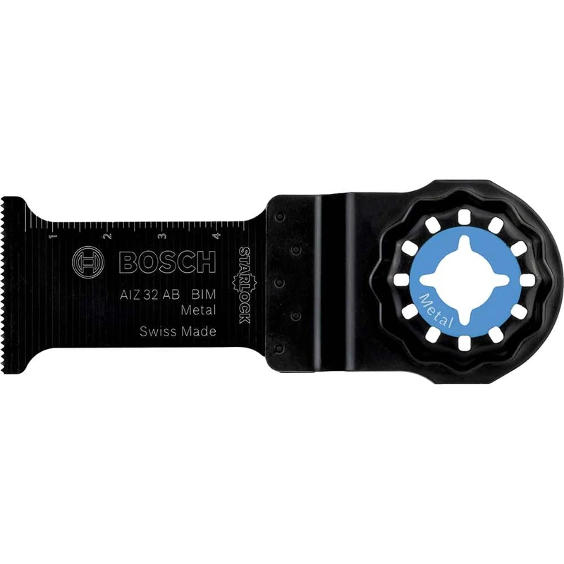 Bosch Professional 5x AIZ 32 AB Multitool Blades (for non-hardened metal, Width 32 mm, Accessory Multitool)