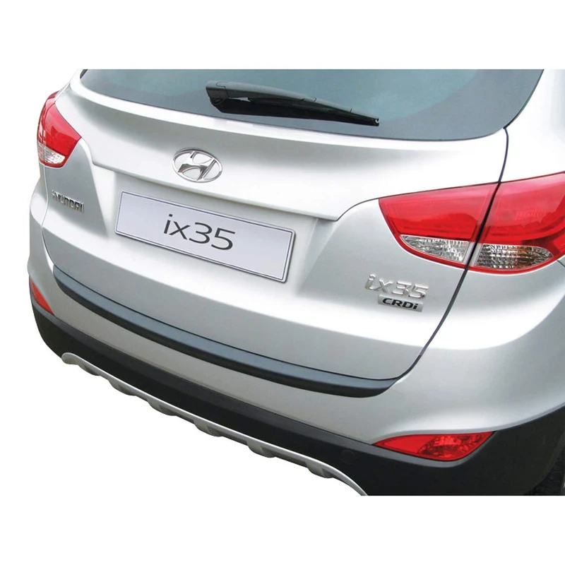 RGM ABS Rear bumper protector compatible with Hyundai ix35 2010-2015 Black