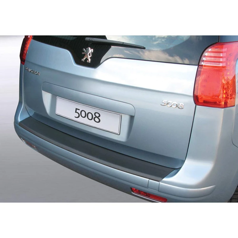 RGM ABS Rear bumper protector compatible with Peugeot 5008 Black - Image 1