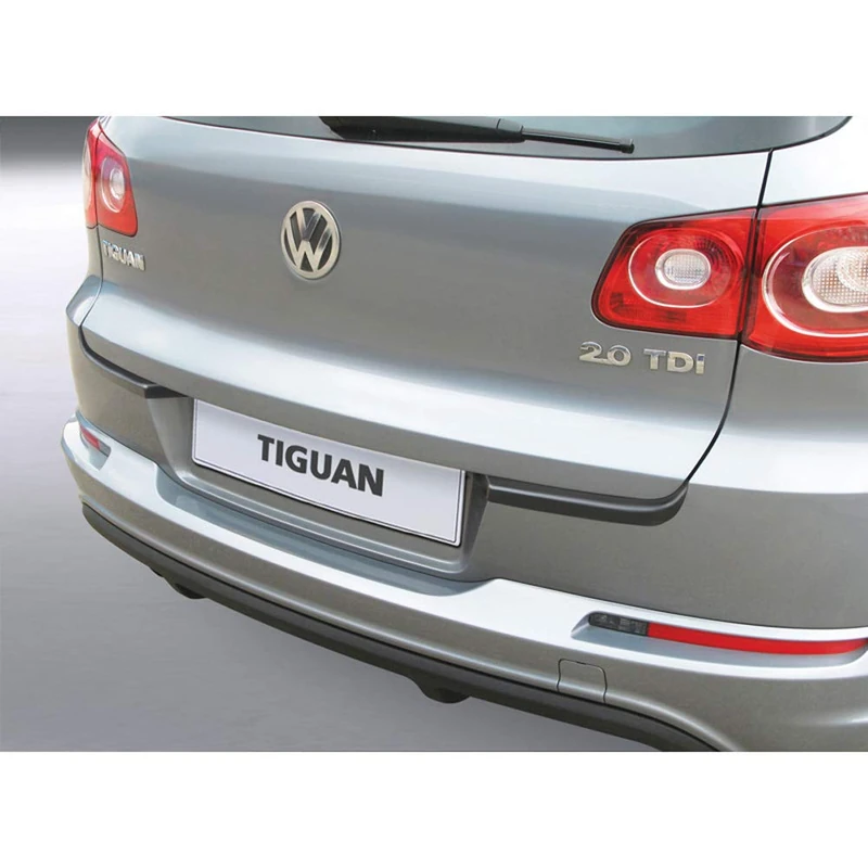 RGM ABS Rear bumper protector compatible with Volkswagen Tiguan 2007-2016 Black