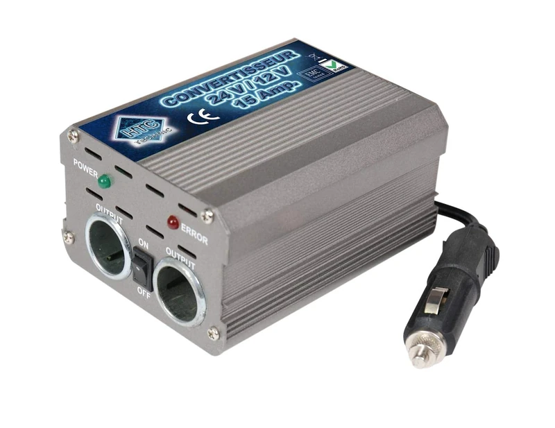 HTC move Converter 15A 24/12V Ventilated Metal Case