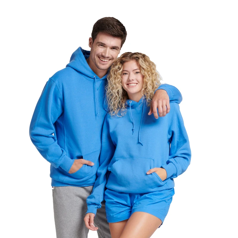 Russell Athletic mens695HBM1Dri Power Hooded Pullover Fleece Sweatshirt Long Sleeve Hoody - Blue - S