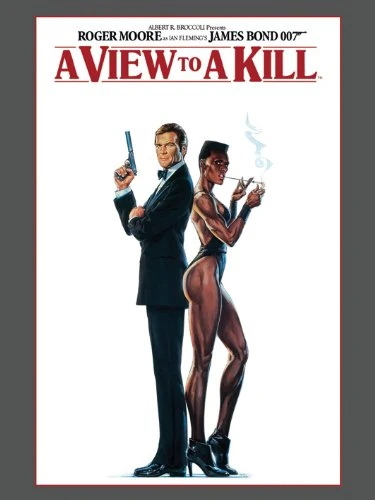 James Bond "A View To A Kill Canvas Print, Multi-Colour, 60 x 80 cm