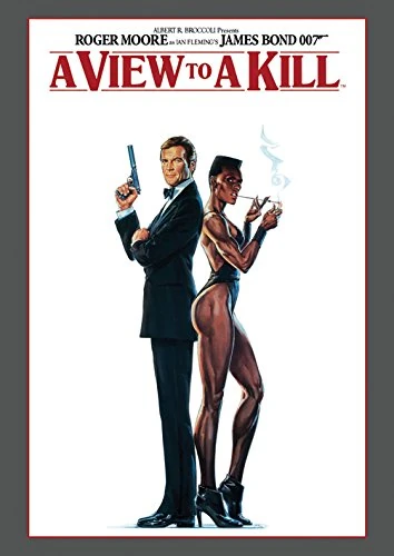 Pyramid International James Bond A View To A Kill Canvas Print, Multi-Colour, 85 x 120 cm