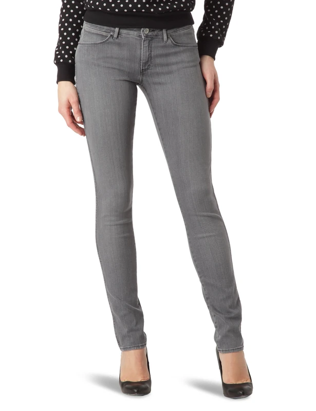 Wrangler Women's Slim Jeans - Grey - Gris (Pebble Lux) - W28/L32