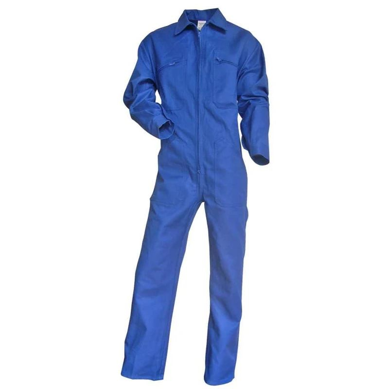 LMA TALOCHE Simple Suit fermeture col chevalier, Blue Bugatti, Size 1 (XS) - Image 1