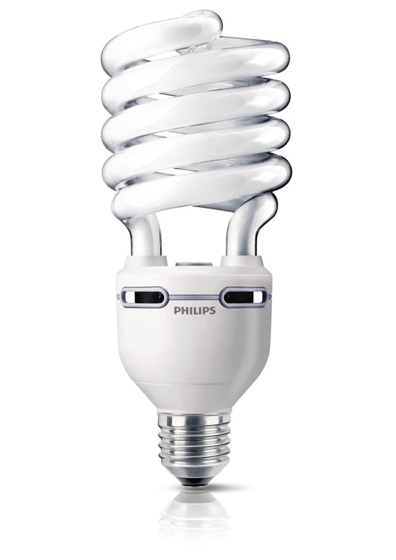 Philips Tornado High Lumen Spiral Energy Saving Bulb 872790080832200 - Fluorescent Bulbs (Spiral, E40, White, A, Warm White, Silver, White)