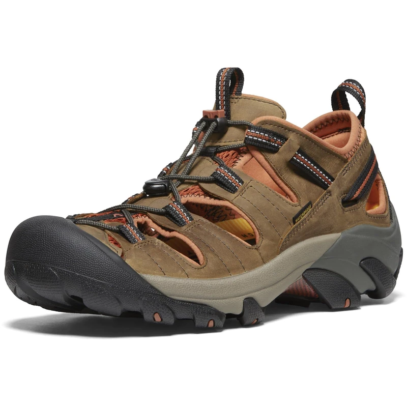 KEEN Men's Arroyo 2 Sandal - Black Olive/Bombay Brown - 8 UK