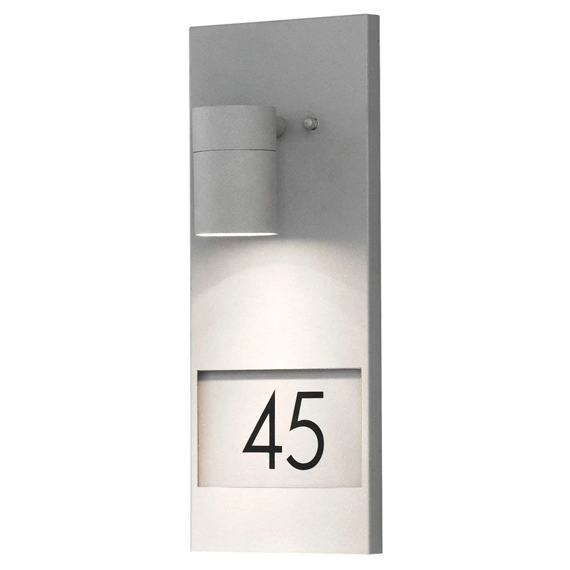 Konstsmide 7655-300 Modena House Number Down Light / Grey