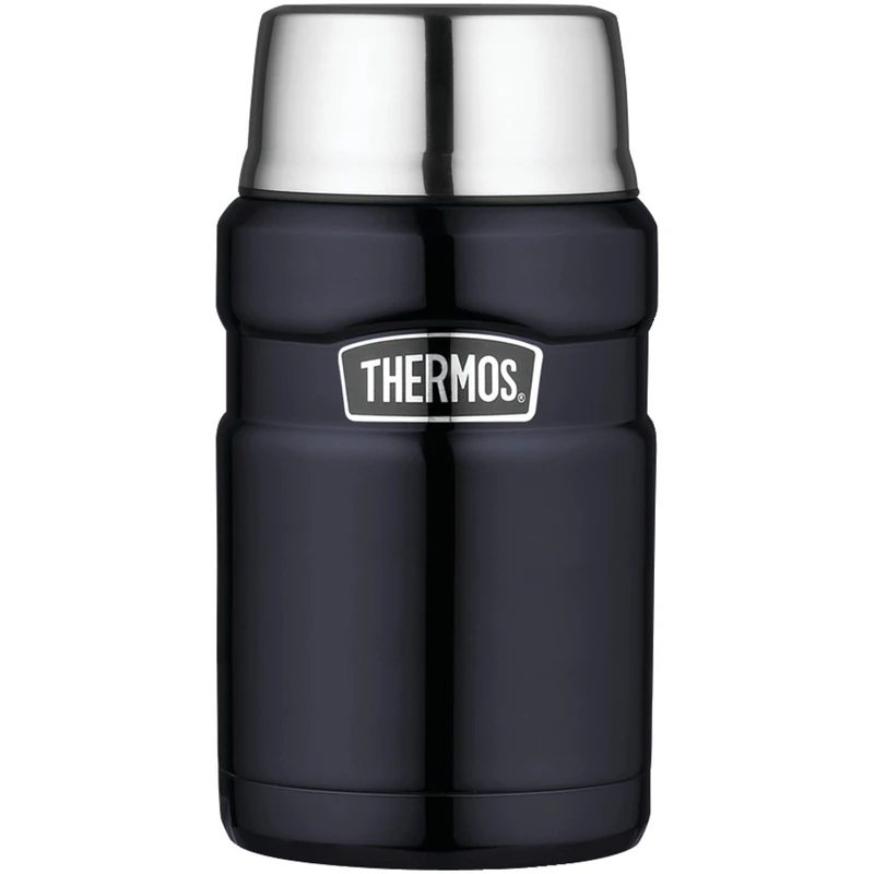 Thermos Stainless King 24 Ounce Food Jar, Midnight Blue