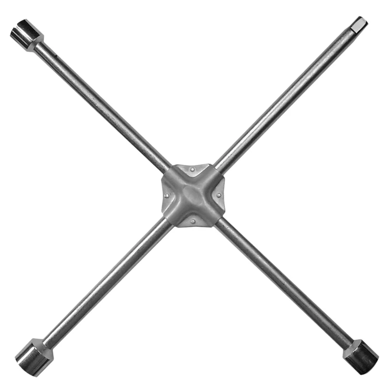 SW-Stahl Truck Wheel Cross Wrench Reinforced Mittelplatte 24 x 27 x 32 x 3/4 – 02450L