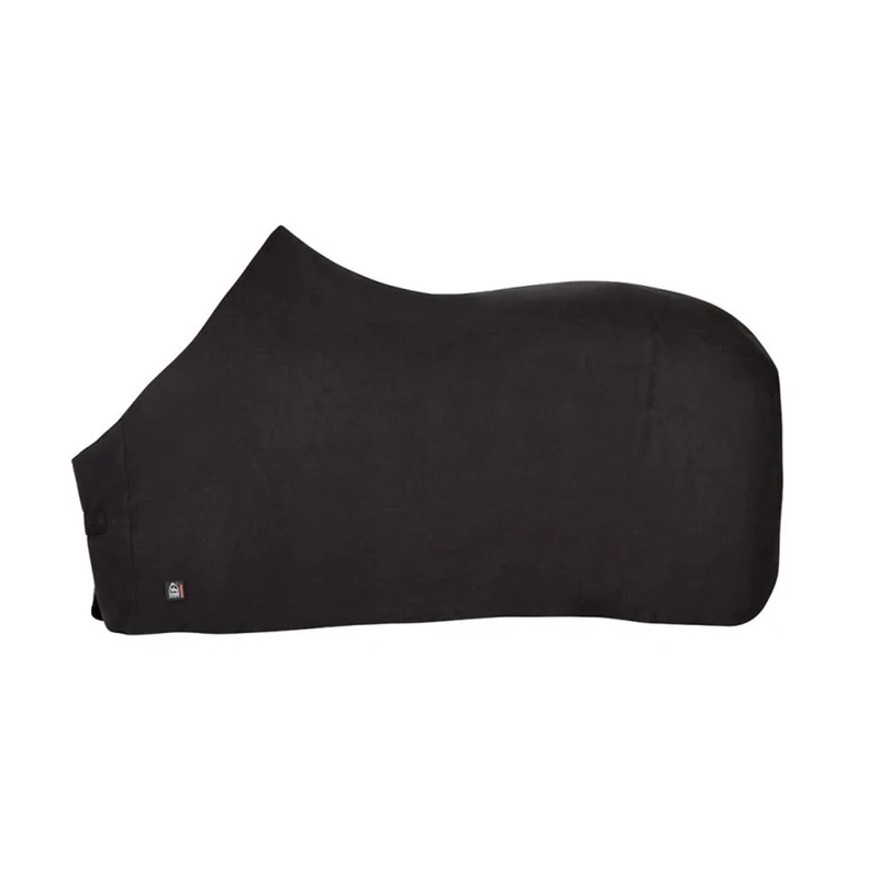 PFIFF Fleece Blanket Adjustable Black 155 cm