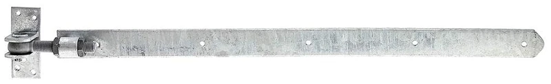 Alberts 318284 Shutter Hinge | Straight, Round end, Adjustable by 30 mm | hot-dip galvanised | 660 x 40 mm