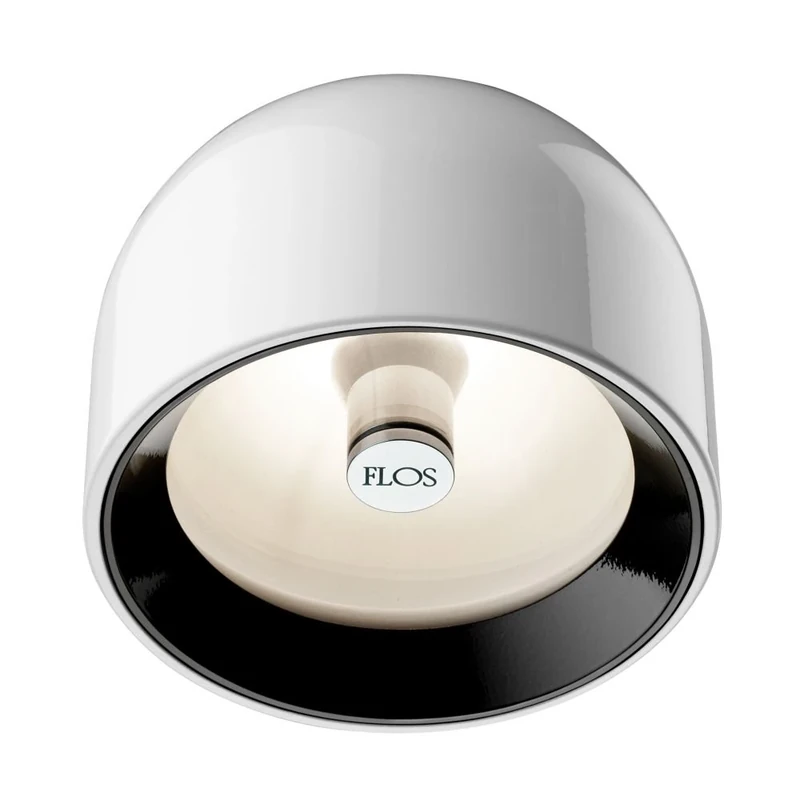 Flos Wan C/W Ceiling/Wall Light, White