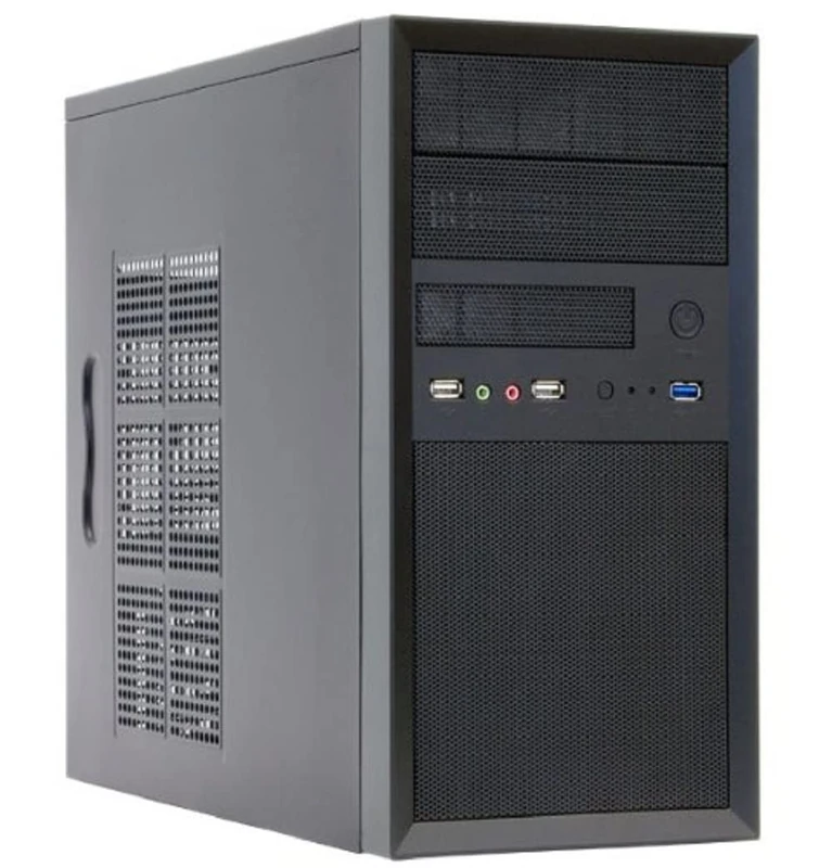 Chieftec iArena Mini Tower ATX Case - Black