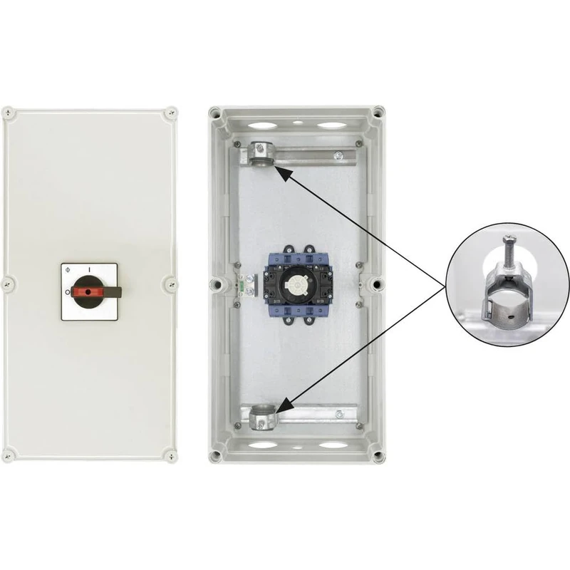 Kraus & Naimer KG160 T103/D-A066 STM Repair Switch Lockable 1 x 90° Black Pack of 1