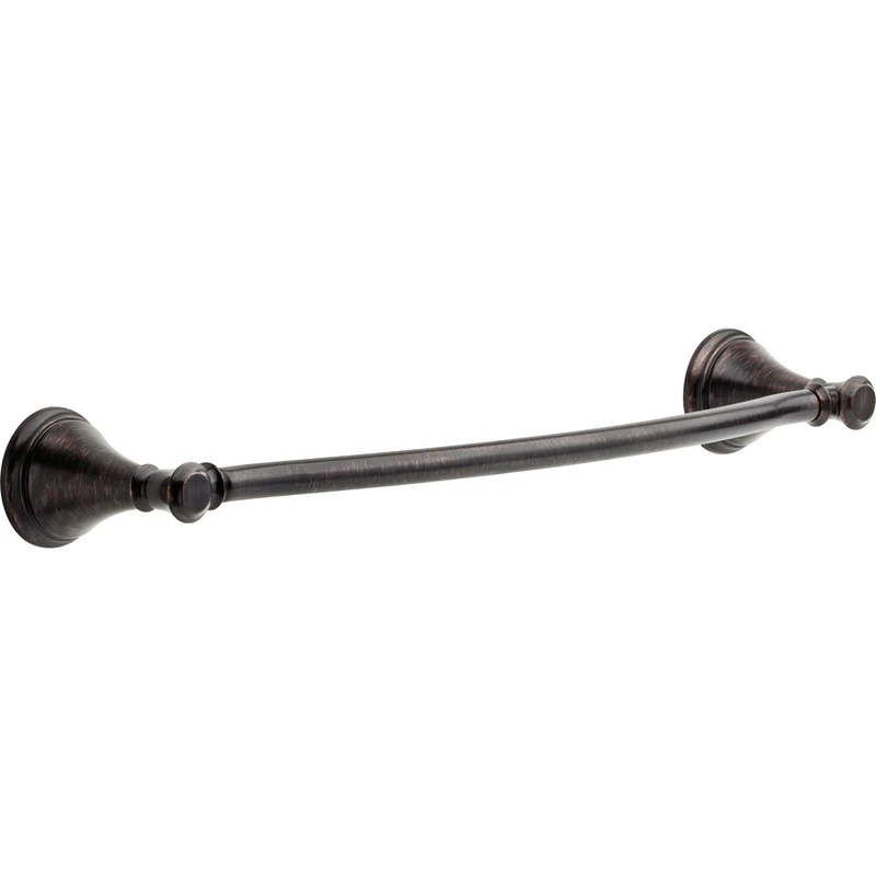 Delta Faucet 79718-RB Cassidy 18" Towel Bar, SpotShield Venetian Bronze - Image 1