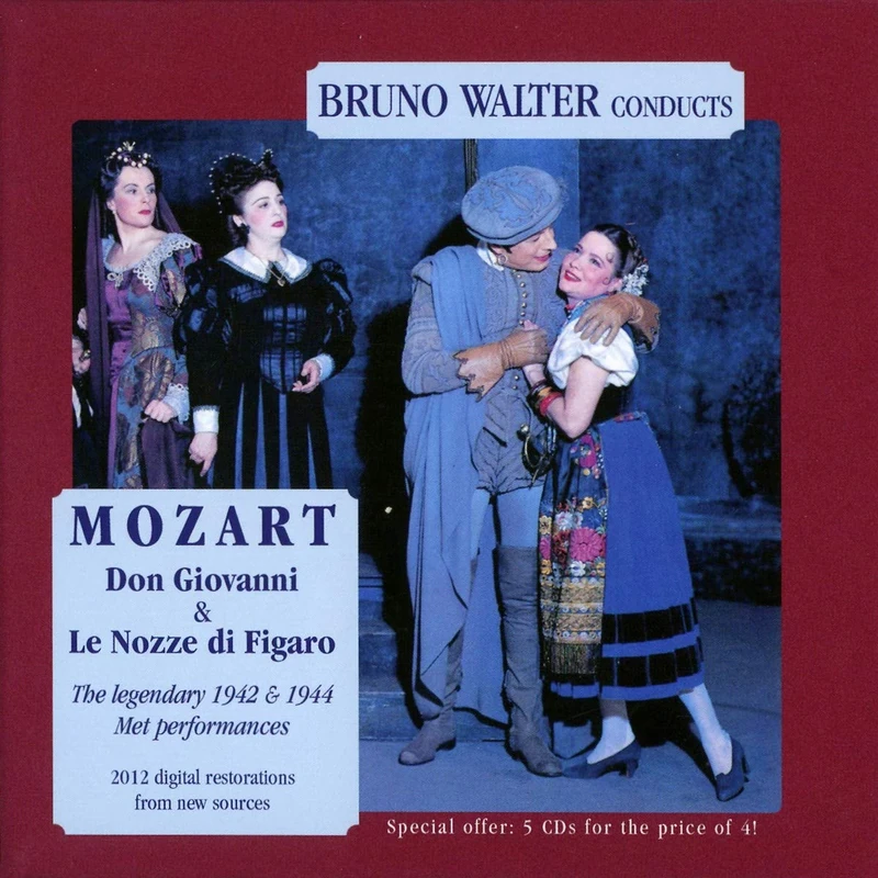 Don giovanni & Le Nozze di Figaro- Bruno Walter (5CD)