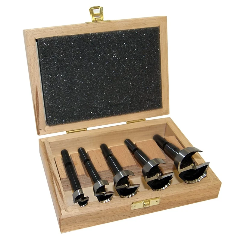 Fisch Wave cutter Evolution 5-tlg/ 90 mm Drill Bit Set Diameter 15 – 35 mm Pack of 5, 03170005 K