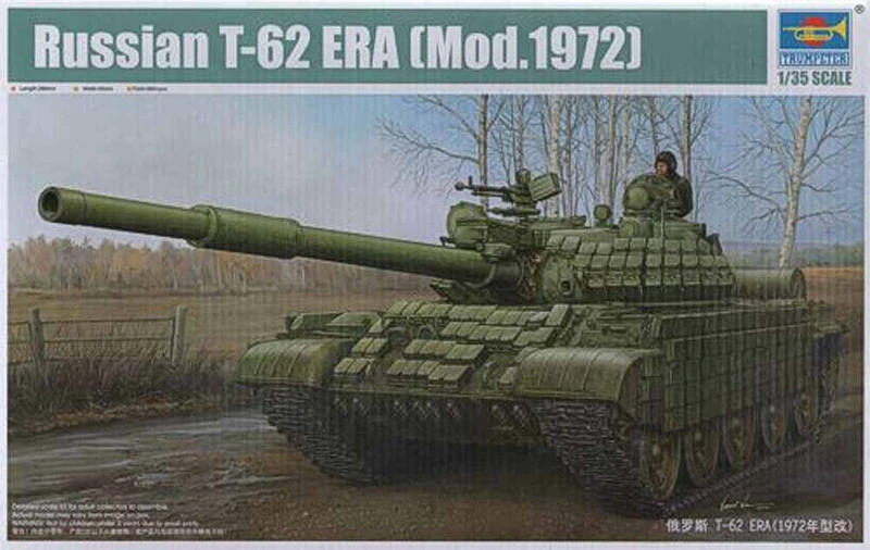Trumpeter 1:35 T-62 ERA (Mod.1972) Model Building Kit