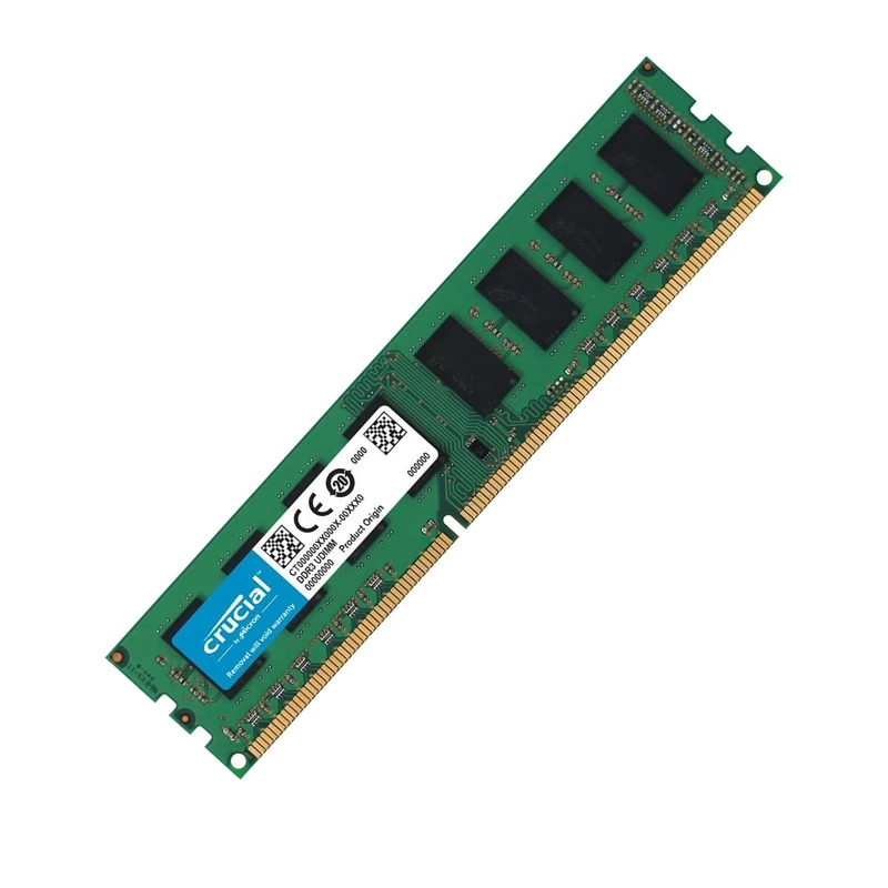 Crucial RAM CT102464BD160B 8GB DDR3 1600 MHz CL11 Desktop Memory , Green