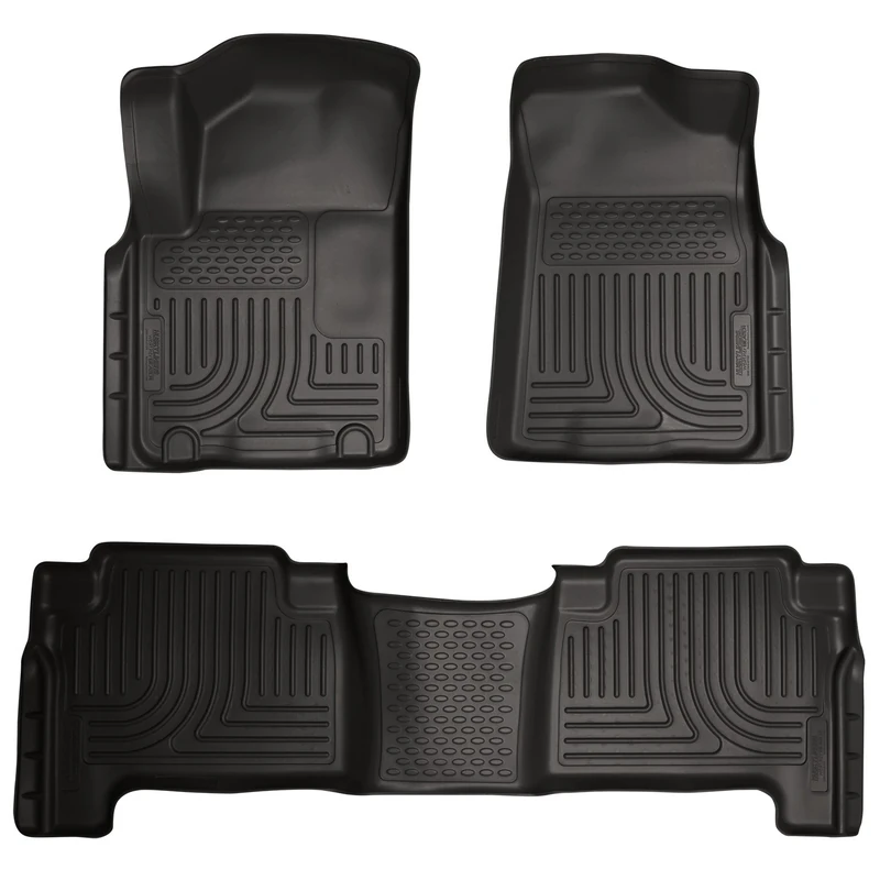 Husky Liners Front 2nd Seat Floor Liners Car Mats Fits 11-13 QX56, 14-16 QX80