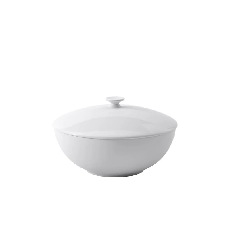 Villeroy & Boch - Royal Dish with Lid, Attractive Serving Dish Made of high Quality Premium Porcelain, Dishwasher Safe, 1700 ml