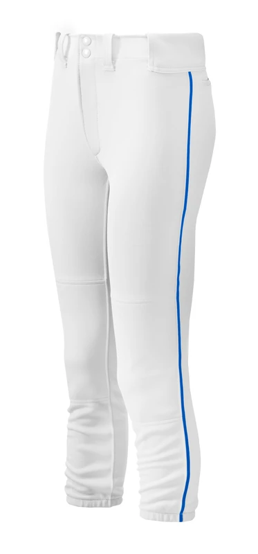 Mizuno Women's Women's Mizuno Women s Belted Piped Pant M White Royal, White-royal, M UK - Image 1