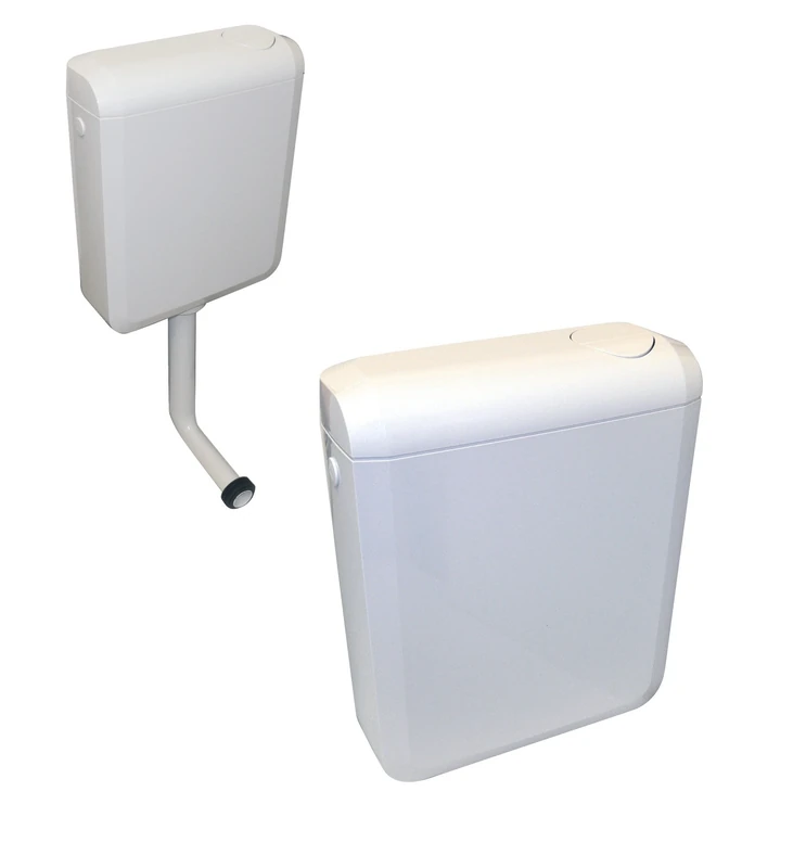 Regiplast Duetto 4150 Close-Coupled/Mid-Level Cistern Dual Flush