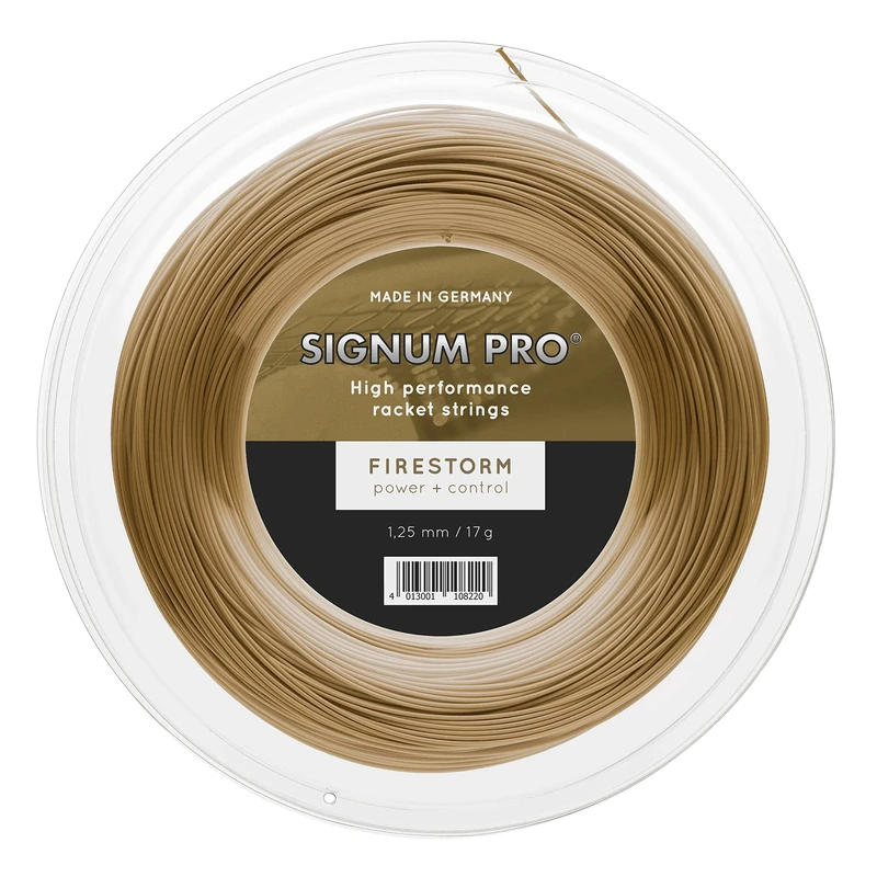 Signum Pro Firestorm String Reel - Metallic Gold, 1.25 mm/200 m