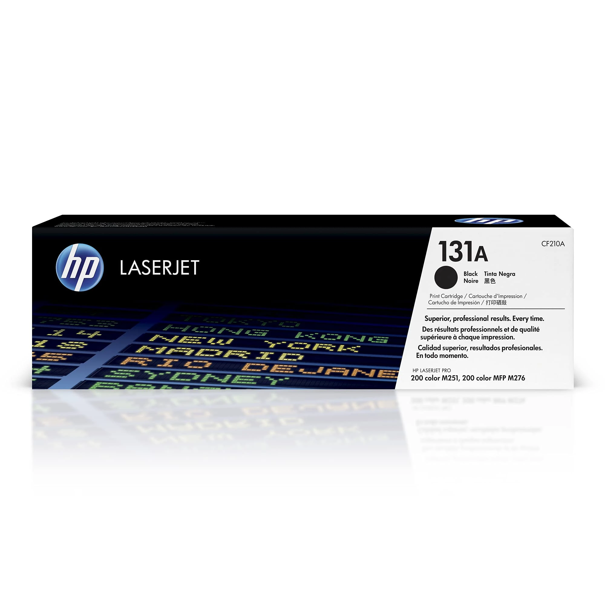 HP CF210A 131A Original LaserJet Toner Cartridge, Black