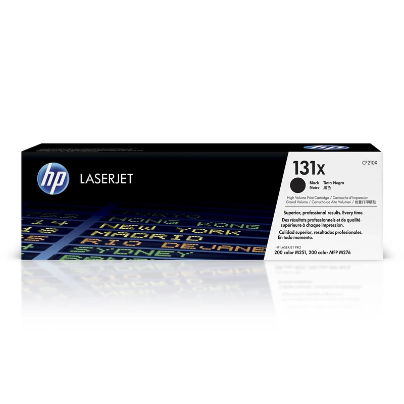 HP CF210X 131X High Yield Original LaserJet Toner Cartridge, Black, Single Pack