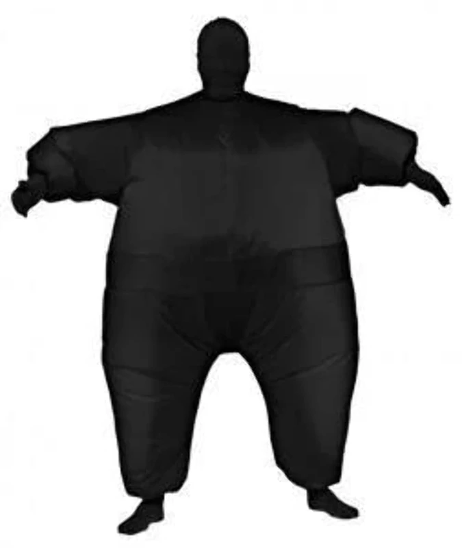 Rubies 887111 Inflatable Suit Adult Sized Costumes, Solid, Black, Default
