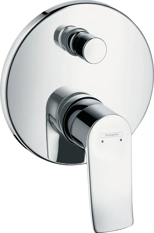 hansgrohe Metris bath and shower mixer for 2 outlets, chrome 31493000