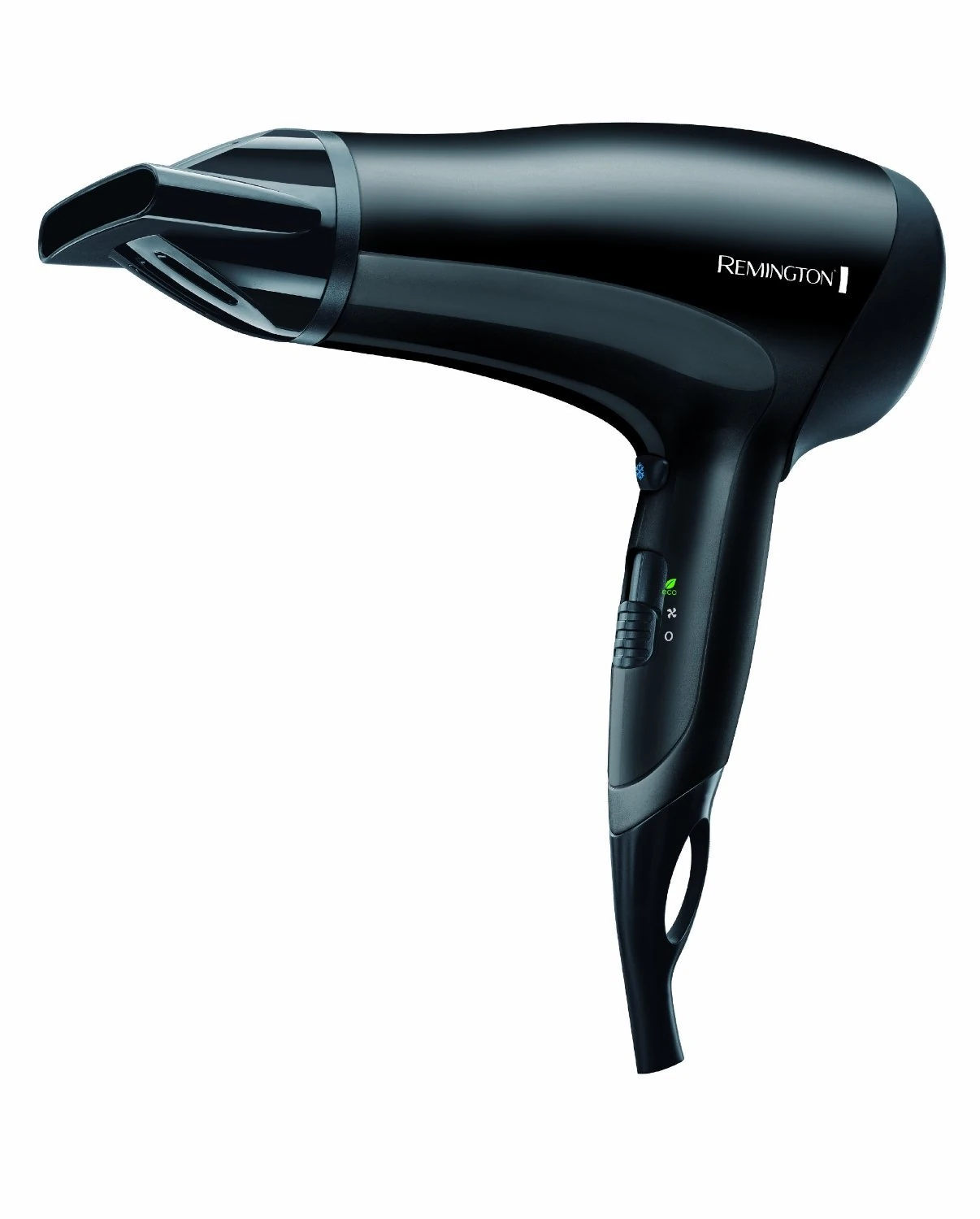 Remington Hair Dryer (Powerful, Lightweight, Concentrator, Ceramic Ionic Grille for even Heat Anti-Static, 3 Heat / 2 Speed Settings with Cool Shot, Eco Setting for Energy Saving, 2000W) D3010