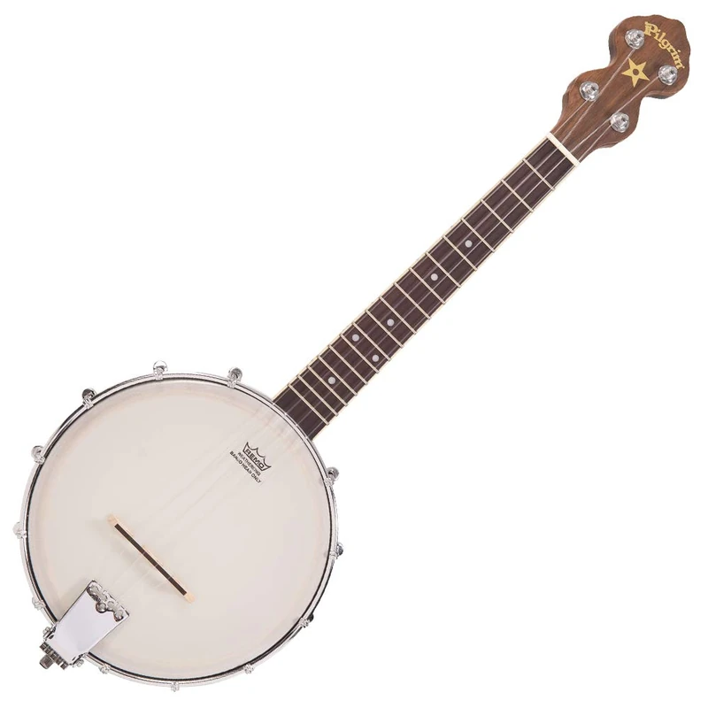 Pilgrim Performer Series Open Back Ukulele Banjo - 4 Strings - VPUB4