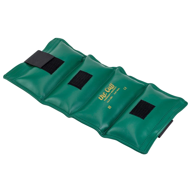 CanDo Weight cuff - wrist and ankle weights - 5.7 kg, olive - alternative to dumbbells