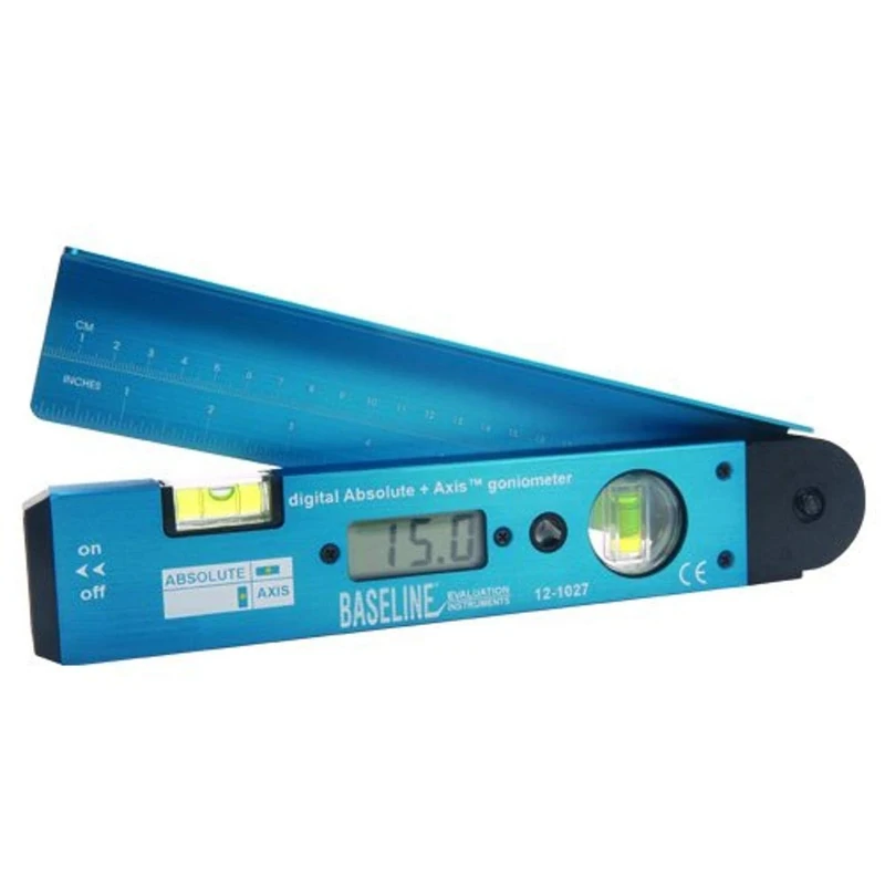 Baseline 12-1027 Absolute+Axis Digital Goniometer, 180 Degree
