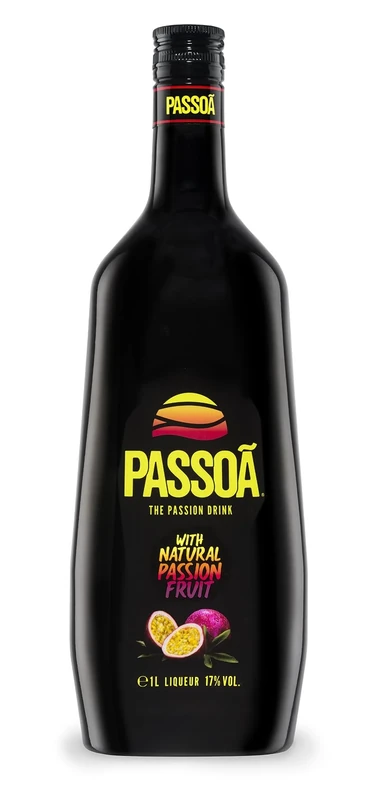 Passoa Passion Fruit Liqueur, Essential Ingredient in the Original Passion Fruit Martini, 1L